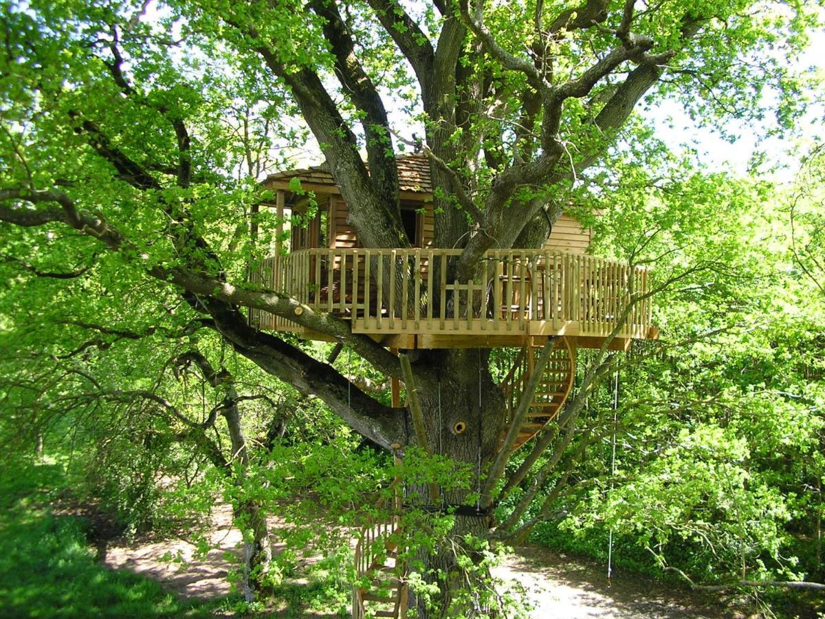 Cabanes et chambre à la Bernardiere Sevremoine Esterno foto